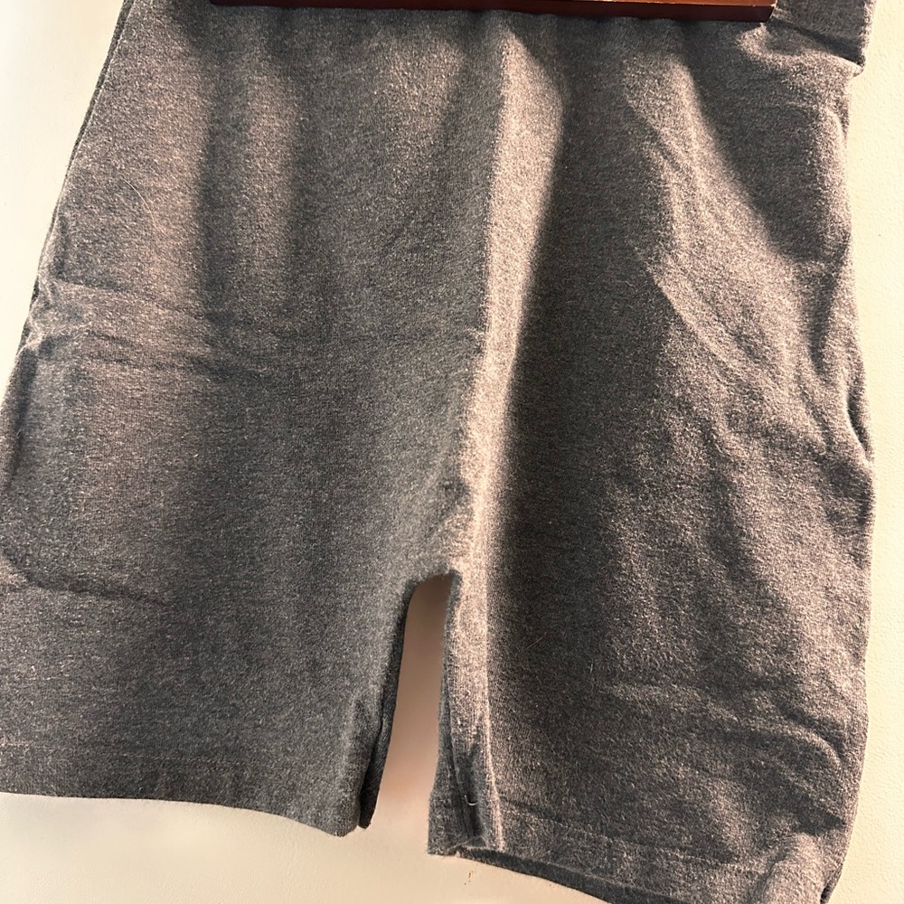 Gray Casual Shorts